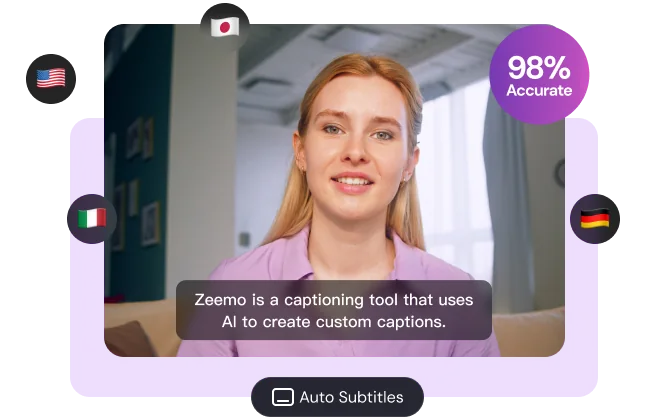 Automatic subtitles generated in Zeemo