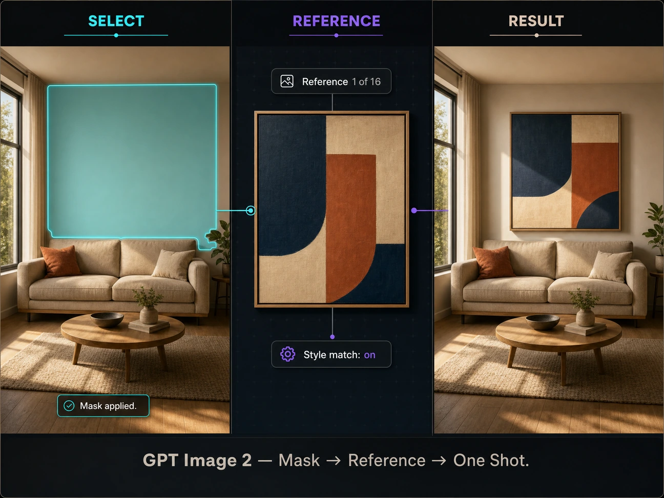 Editing di precisione con referenze fino a 16