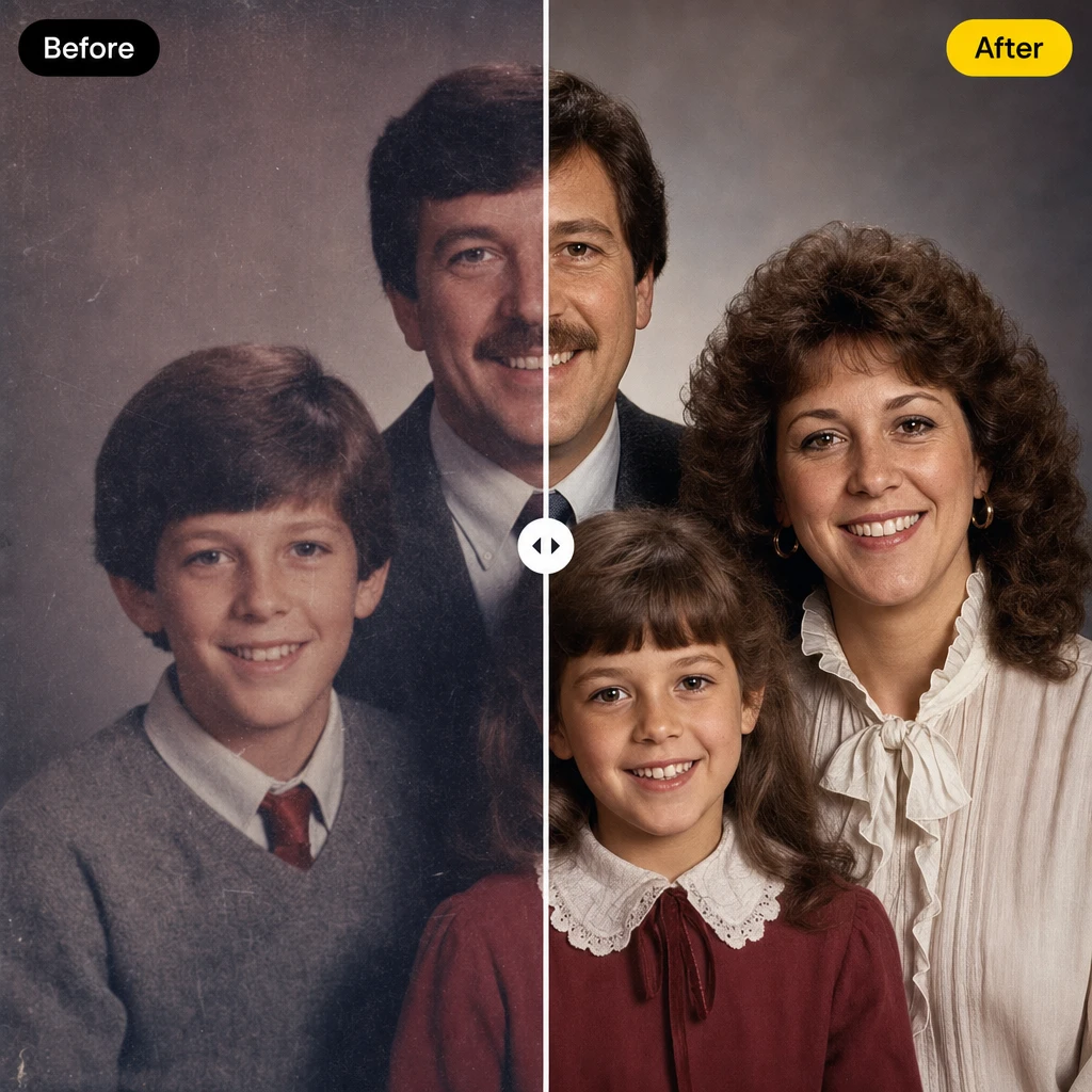 Old photo restoration