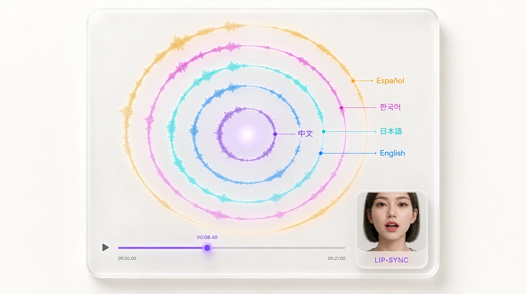Native Audio in 5 Sprachen