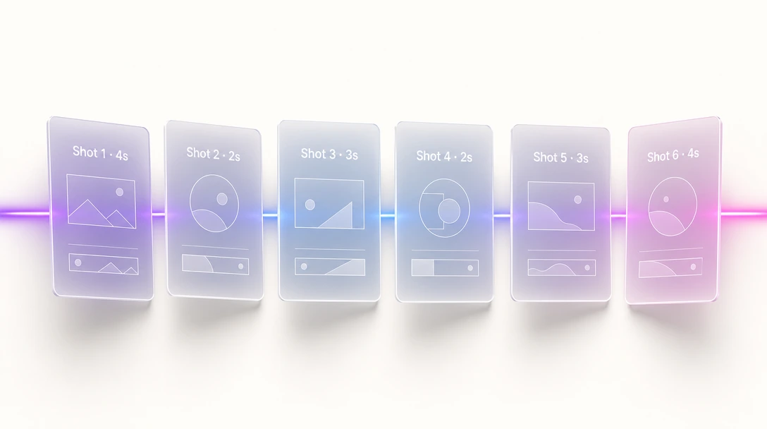 AI-Regie: Storyboards mit mehreren Einstellungen