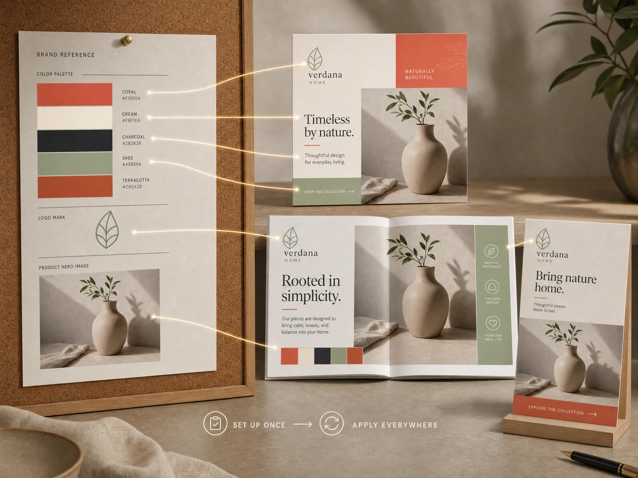 Kampagnenübergreifender Brand-Kit-Workflow
