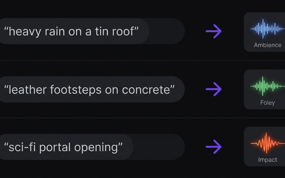 Prompt to sound