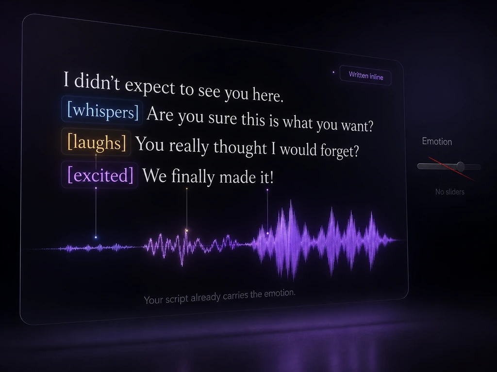 Emotions-Tags, direkt im Text