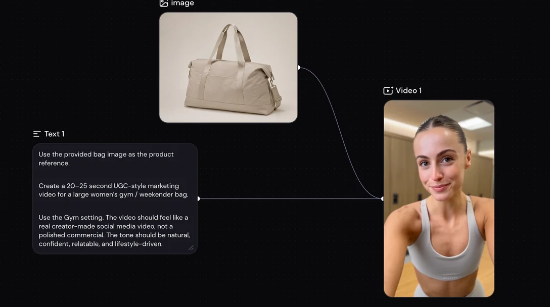 Two ways to build an AI UGC avatar on Zeemo: upload your own footage, or describe the creator in text and generate one