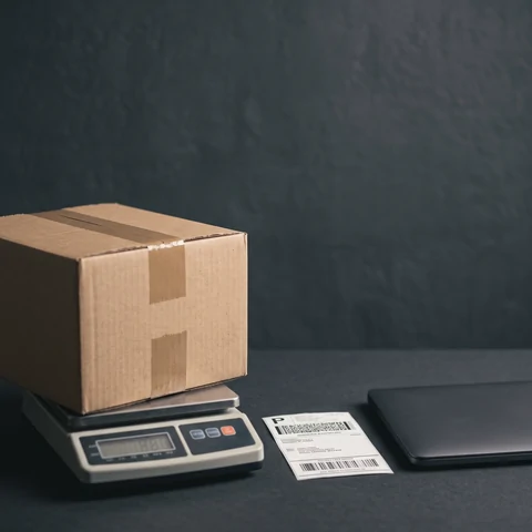 A marketplace product listing next to the ad-ready video generated from it